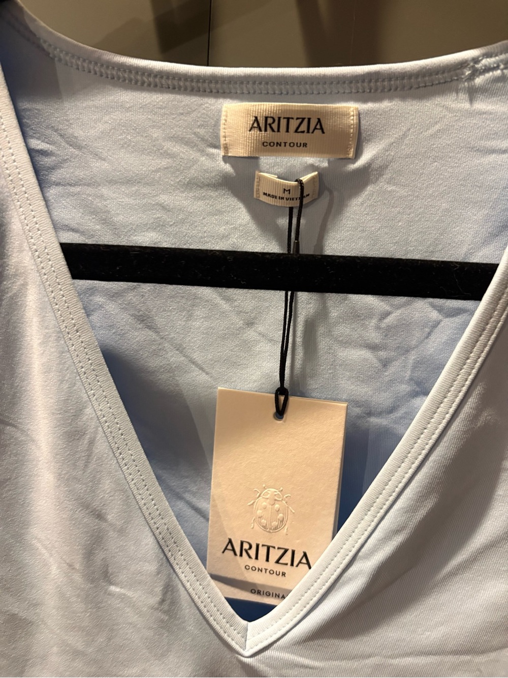 Aritzia Original Contour Persuade T-Shirt Villa Blue - Picture 2 of 3